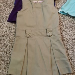 Back to school purge! Girls khaki jumper